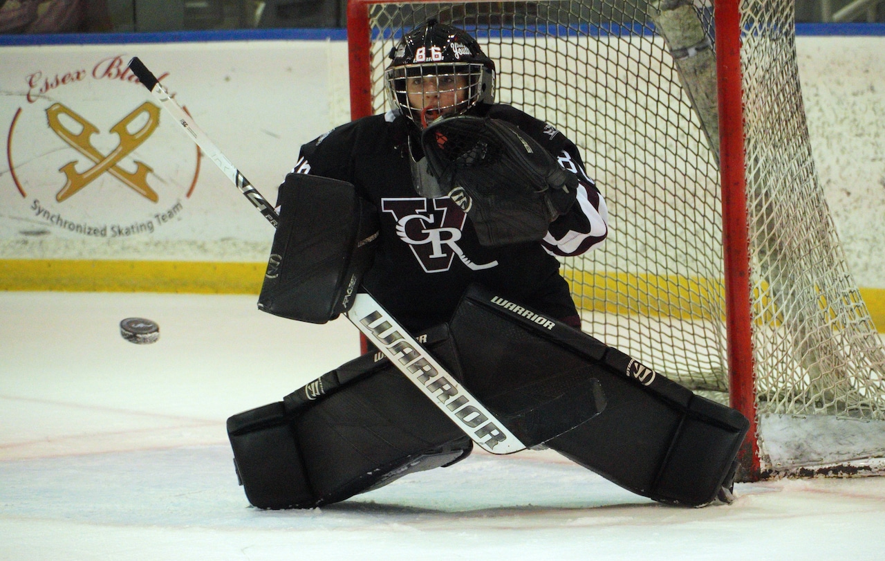 Hockey: Verona-Glen Ridge goalie Jack Hughes