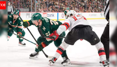 Jesper Bratt and Ondrej Palat’s power play aided New Jersey Devils to overpower Minnesota Wild in a 5-2 game win | NHL News