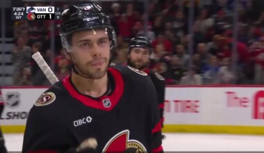 Artem Zub with a Goal vs. Vancouver Canucks