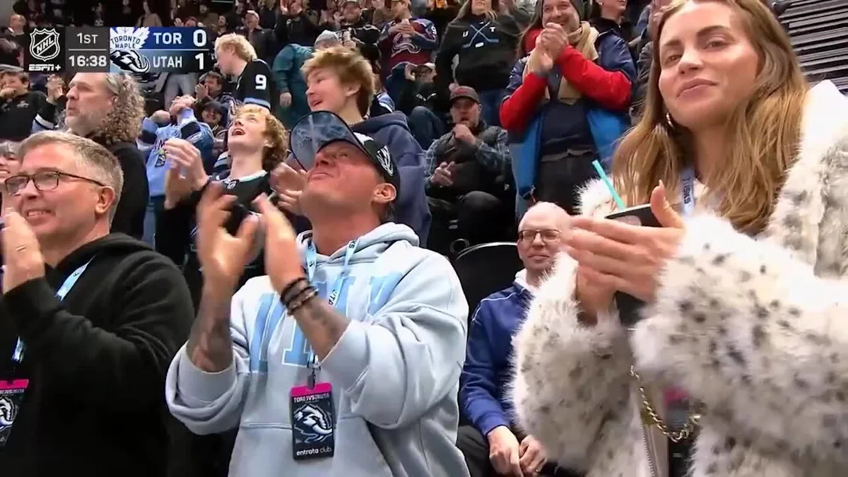 Michael Carcone with a Goal vs. Toronto Maple Leafs