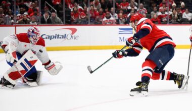 McMichael scores in OT to lift Capitals to 3-2 come-from-behind win over Canadiens