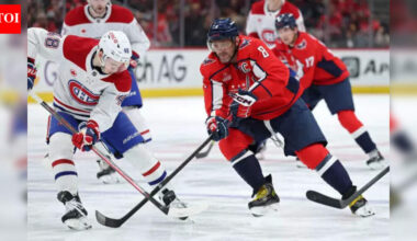 Ethen Frank and Connor McMichael spark strong comeback for Washington Capitals in overtime with a 3-2 win against Montreal Canadiens | NHL News