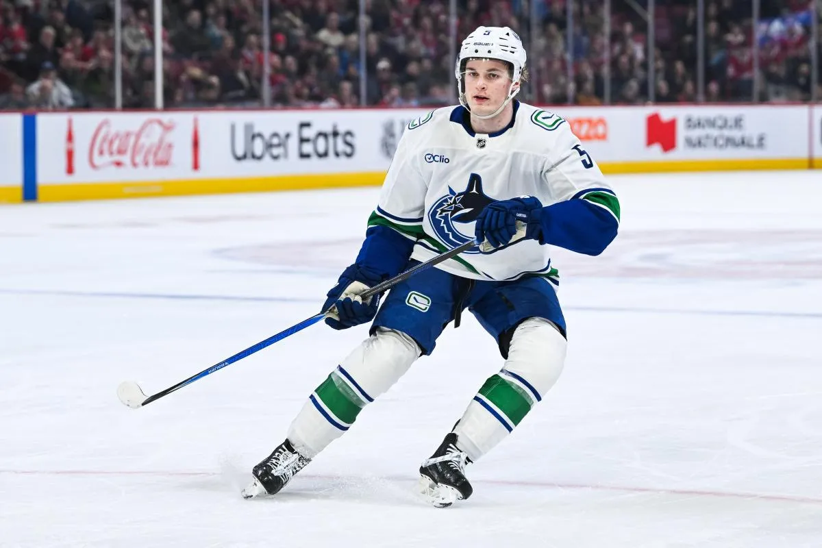 Head Coach Adam Foote provides the true reason he decided to healthy scratch Tom Willander