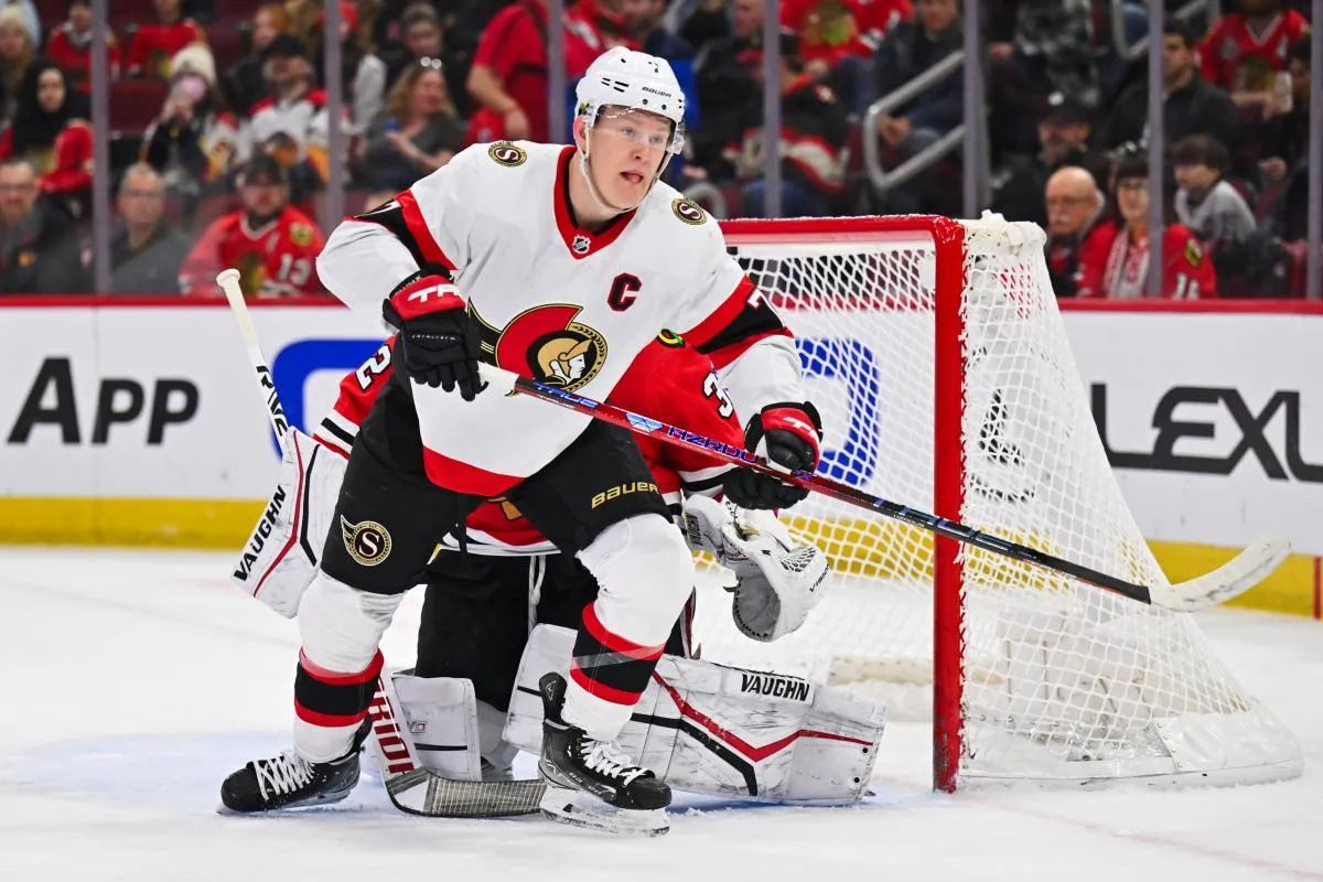 Bizzare trade scenario sees Brady Tkachuk dealt to the Chicago Blackhawks