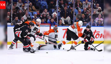 Rasmus Dahlin's power-play goals lifts Buffalo Sabres to a phenomenal win against Philadelphia Flyers | NHL News