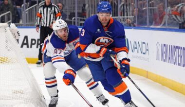 Oilers' Connor McDavid praises Islanders' Adam Pelech, Matthew Schaefer