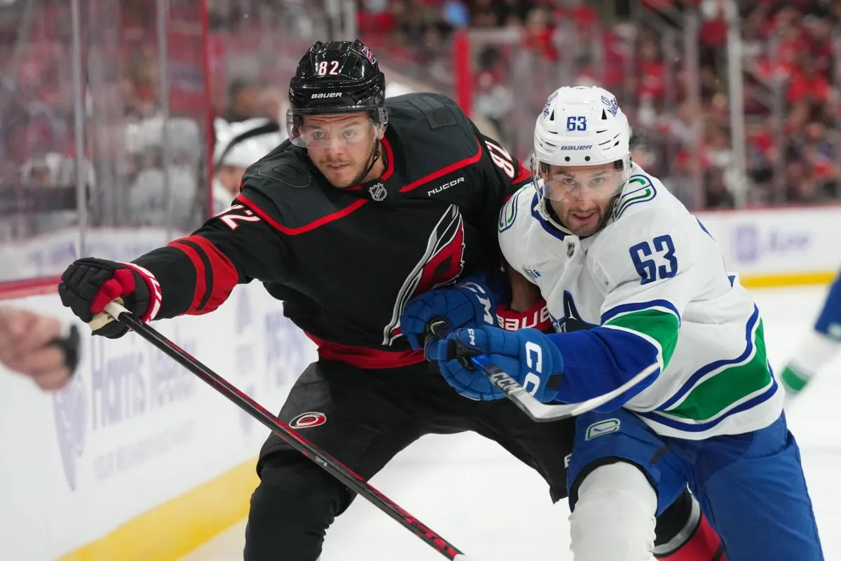 It is now known exactly what the Carolina Hurricanes offered the Vancouver Canucks for Quinn Hughes