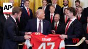 Trump celebrates Stanley Cup champion Florida Panthers at the White House (Video) Trump celebrates Stanley Cup champion Florida Panthers at the White House (Video)