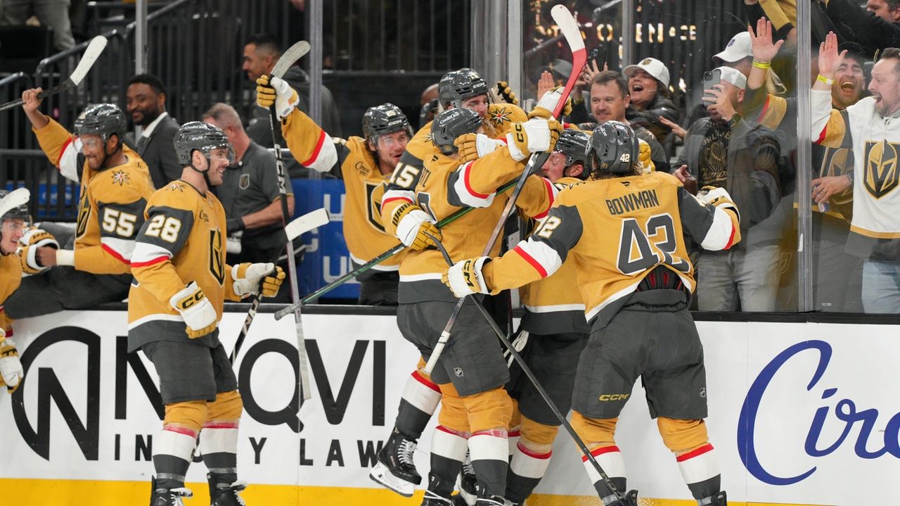 Eichel scores in OT as Golden Knights rally to beat Maple Leafs 6-5