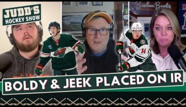 Minnesota Wild place Matt Boldy AND Joel Eriksson Ek on injured reserve – SKOR North