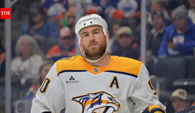 Ryan O'Reilly's hat trick ends Colorado Avalanche's home streak, giving Nashville Predators their statement win | NHL News