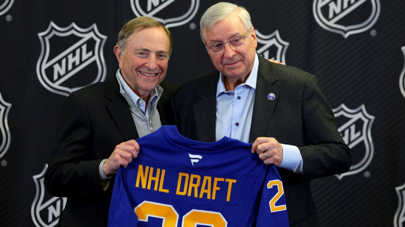 NHL selects Buffalo Sabres to host 2026 draft in June