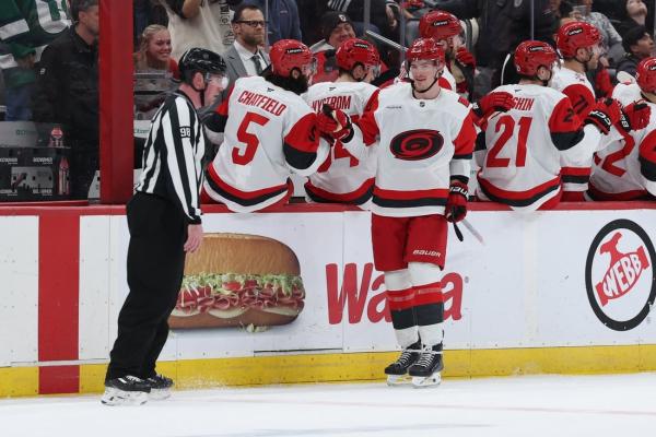 Andrei Svechnikov’s hat trick carries Hurricanes past Devils