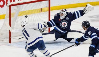 Max Domi scores in overtime to cap Maple Leafs' rally in 4-3 win over Jets