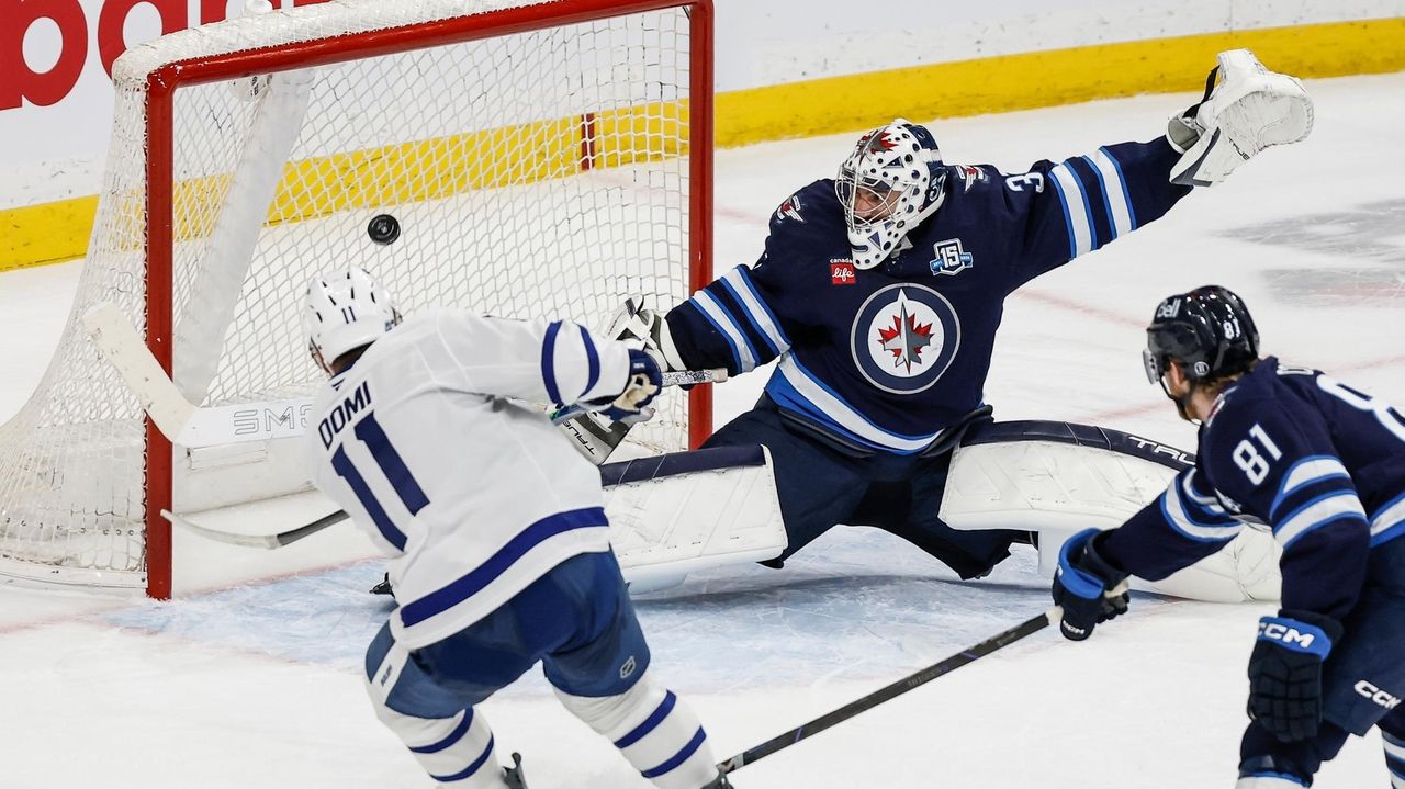 Max Domi scores in overtime to cap Maple Leafs' rally in 4-3 win over Jets