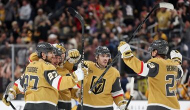 Golden Knights rout Predators 7-2 for their 7th straight victory