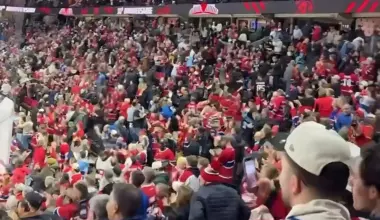 Senators fan taunts Habs fans live on camera moments before Canadiens' incredible comeback
