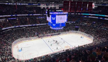 Fans at Capitals One Arena chant ‘We Want a Team!’ after breaking US attendance record for women’s hockey game