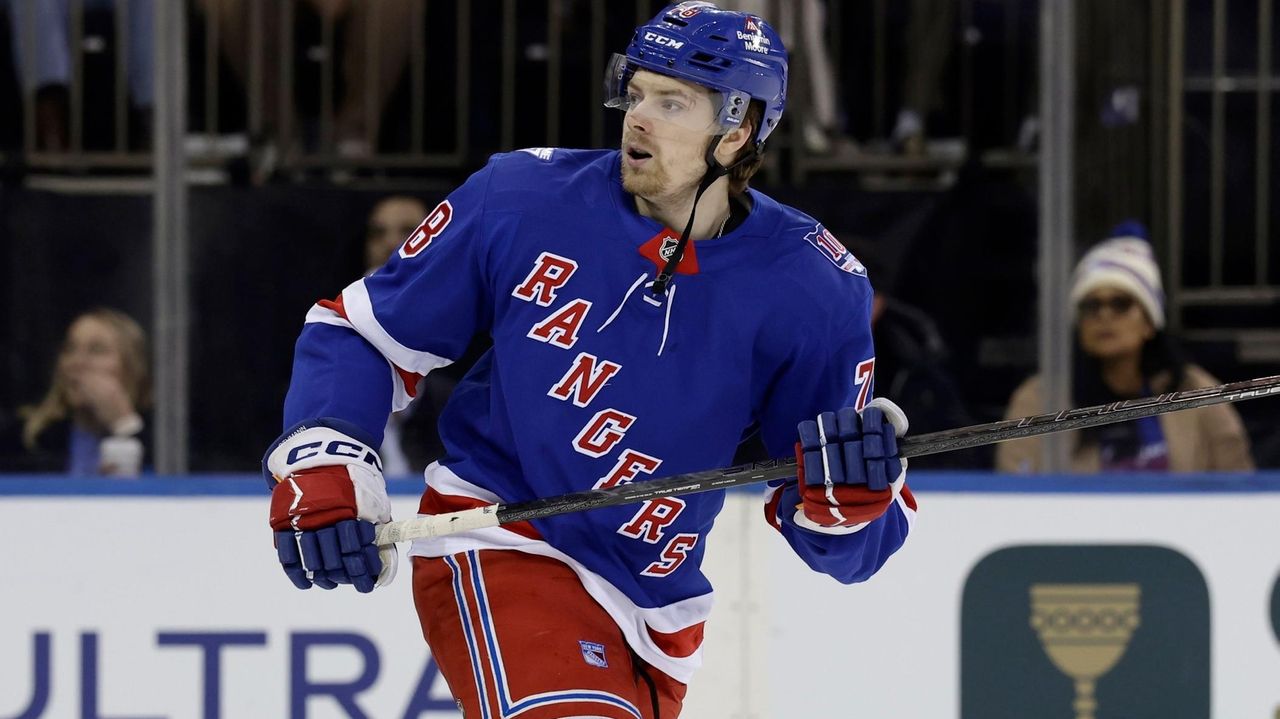 Rangers' Othmann hopes first NHL goal will turn things around