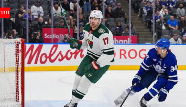 Marcus Foligno's first-ever hat trick helps Minnesota Wild dominate Toronto Maple Leafs with 6-3 win | NHL News