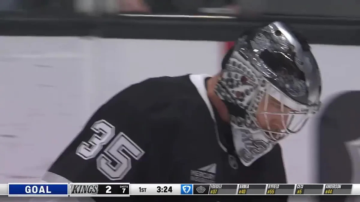 J.T. Miller with a Goal vs. Los Angeles Kings