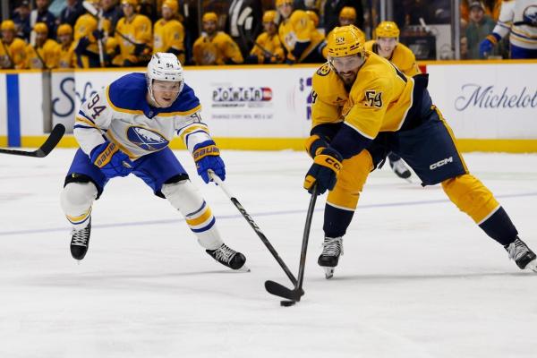 Konsta Helenius nets first NHL goal as Sabres to Preds