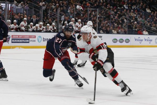 Senators stretch point streak to five games by beating Jackets