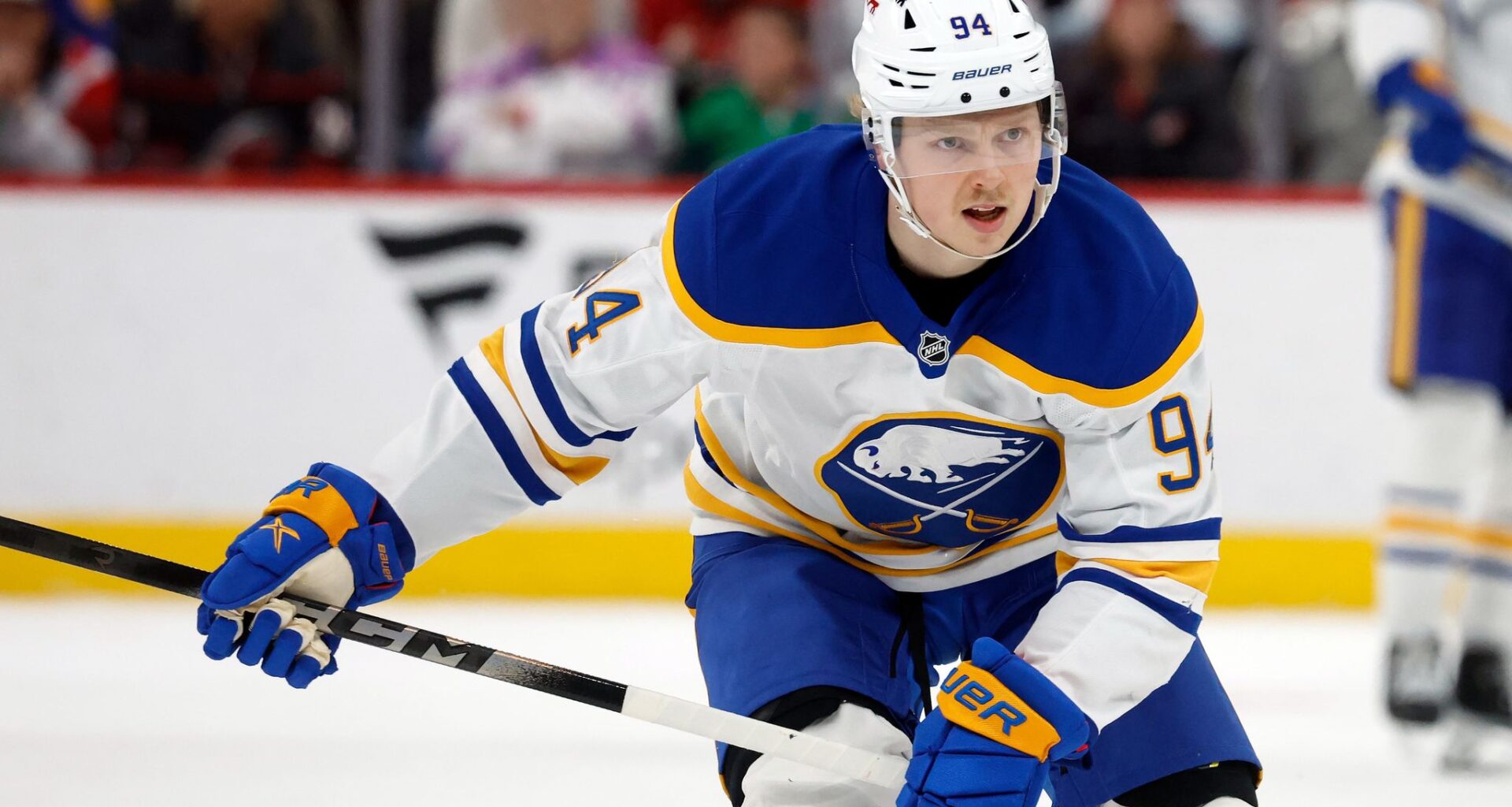 Helenius scores first NHL goal to lead Sabres over Predators 5-3