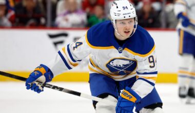 Helenius scores first NHL goal to lead Sabres over Predators 5-3