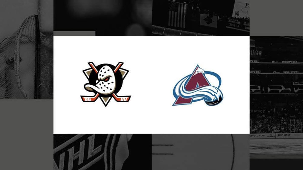 How to watch Ducks vs. Avalanche: TV channel and streaming options for January 21