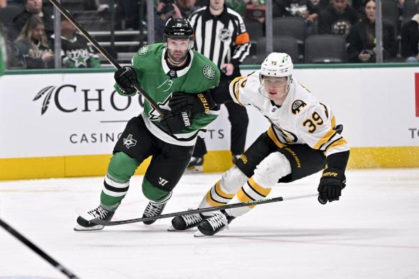 Bruins, Golden Knights refocus after end of streaks
