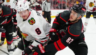 Goals hard to come by as Blackhawks prepare for Hurricanes