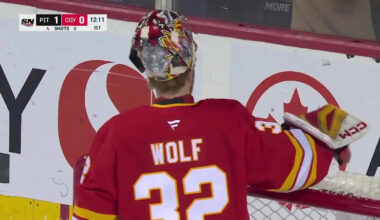 Evgeni Malkin with a Goal vs. Calgary Flames