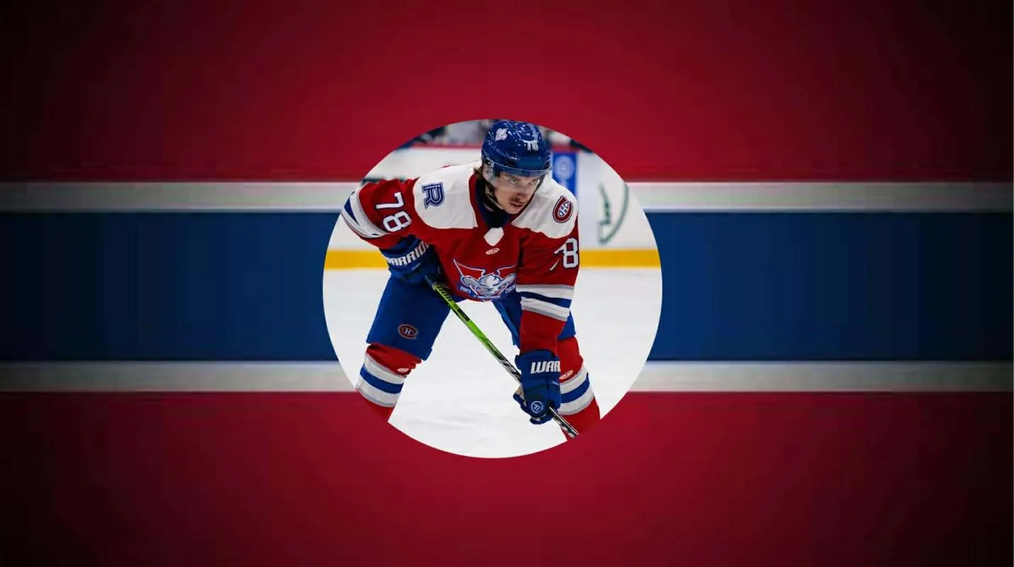 22-year-old forward leaves the Canadiens organization to continue his career in Europe