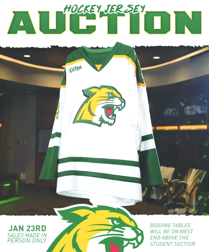 NMU hockey auctions ‘Cat Head’ jerseys at Friday’s game | News, Sports, Jobs