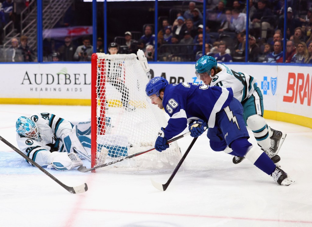 Nikita Kucherov, Tampa Bay Lightning too much for San Jose Sharks