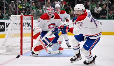 Samuel Montembeault to start vs Sabres as Arber Xhekaj is scratched for a second straight game