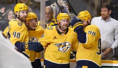 NHL roundup: Predators rally behind Steven Stamkos' hat trick to beat Sens