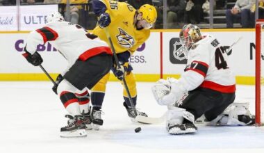 Steven Stamkos’ hat trick helps Predators rally to beat Senators
