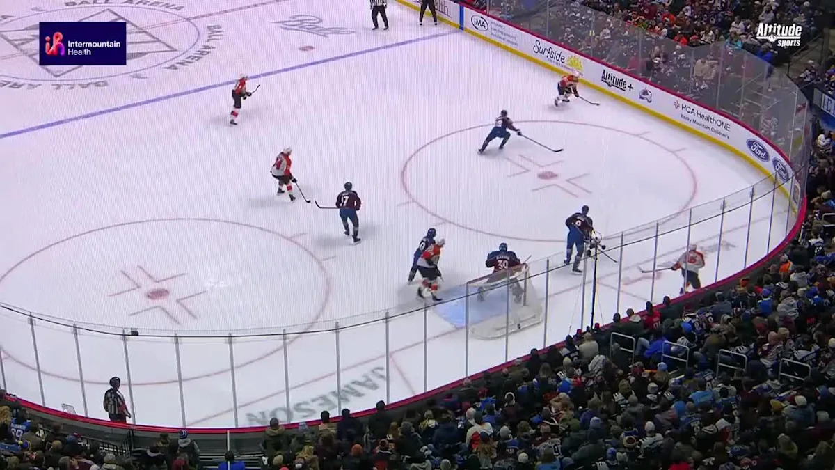 Denver Barkey with a Powerplay Goal vs. Colorado Avalanche