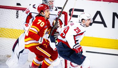 Capitals vs. Flames Recap: Streak Snapped in 3-1 Win