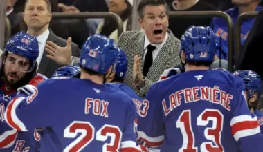 Mike Sullivan stunningly calls out a large group of New York Rangers as they continue to fall apart