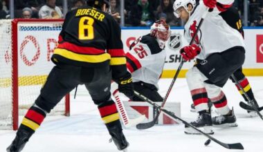 Canucks drop tough 5-4 decision to visiting Devils