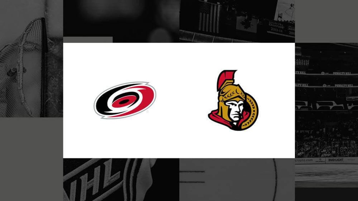 How to watch Hurricanes vs. Senators: TV channel and streaming options for January 24