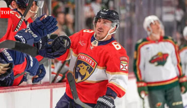 Brad Marchand's winning OT goal secures Minnesota Wild's 4-3 win over Florida Panthers | NHL News