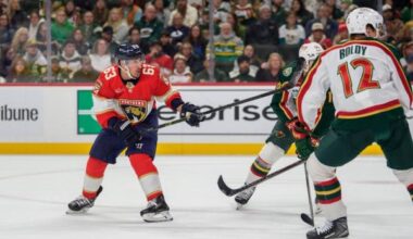 Brad Marchand clutch in OT as Panthers edge Wild