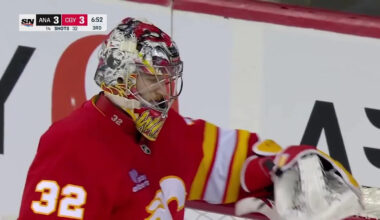 Chris Kreider with a Goal vs. Calgary Flames