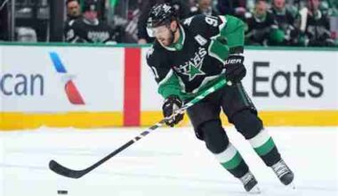 The Dallas Stars Miss Tyler Seguin