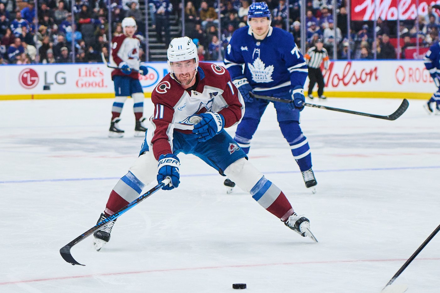 NHL roundup: Nelson nets hat trick as Avalanche beat Maple Leafs 4-1