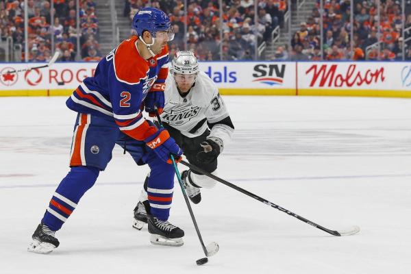 Oilers D Evan Bouchard hopes for continued success vs. Ducks